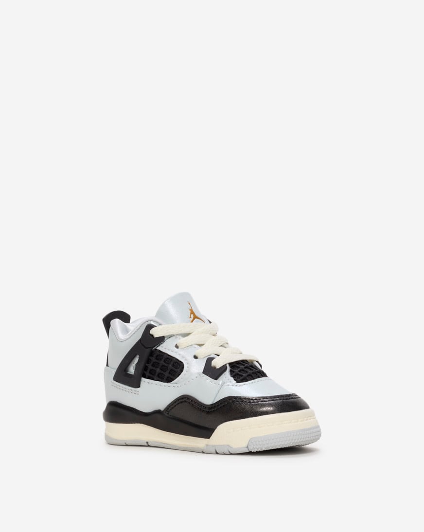 Shop Jordan Toddler Air Jordan 4 Retro FZ8584-070 grey