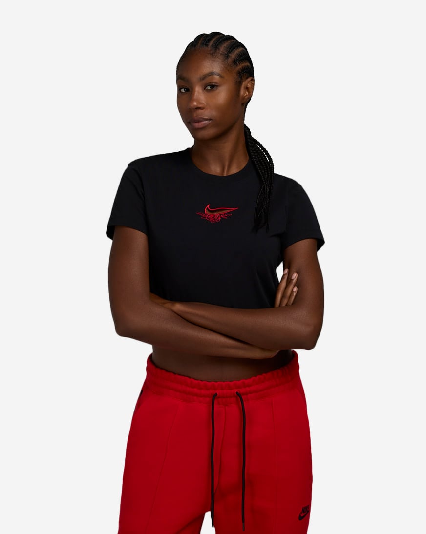 Shop Nike NSW Chill Knit T-Shirt HF9534-010 black | SNIPES USA