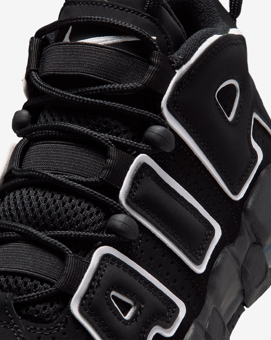 Shop Nike Big Kids' Air More Uptempo 415082-002 black | SNIPES USA