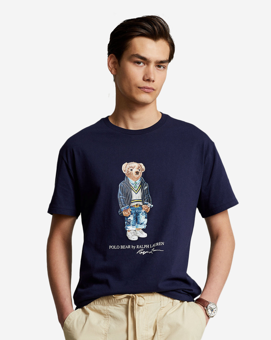 90s Ralph Lauren “BEACH CAMP” Navy L 90s Ralph Lauren “BEACH CAMP