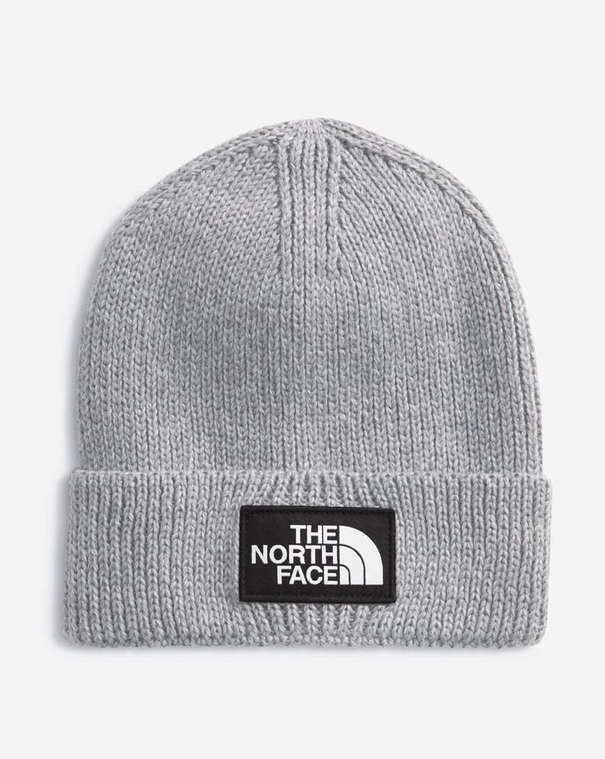 Shop The North Face TNF Logo Box Cuffed Beanie NF0A8CHE-DYY pink