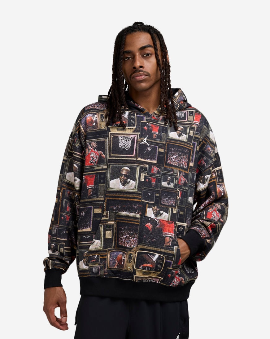 Jordan Brooklyn Fleece AOP Pullover Hoodie | Connecticut Post Mall