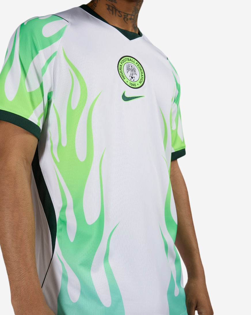 Shop Nike Nigeria 2026 Stadium Away Dri-FIT Soccer Replica Jersey