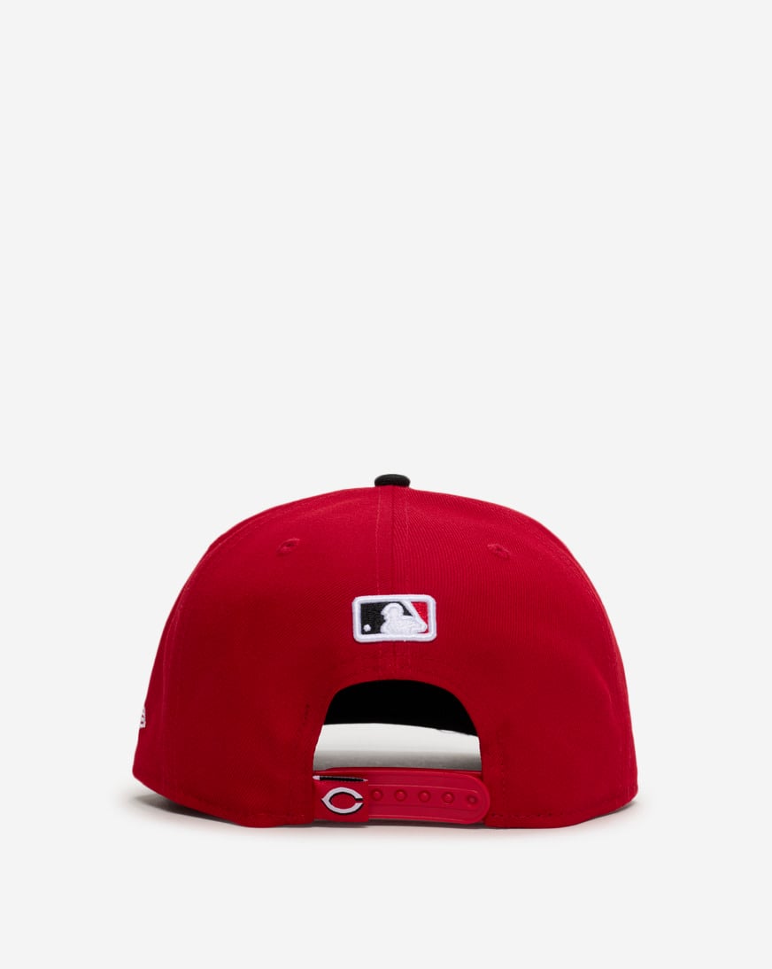 Shop New Era 9Fifty Cincinnati Reds Cartoon A-Frame Snapback Hat
