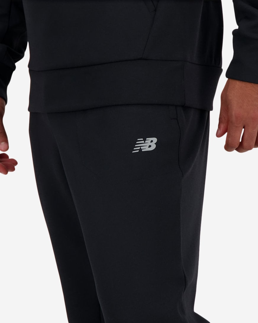 Shop New Balance Tech Knit Pant MP41143-BK black | SNIPES USA
