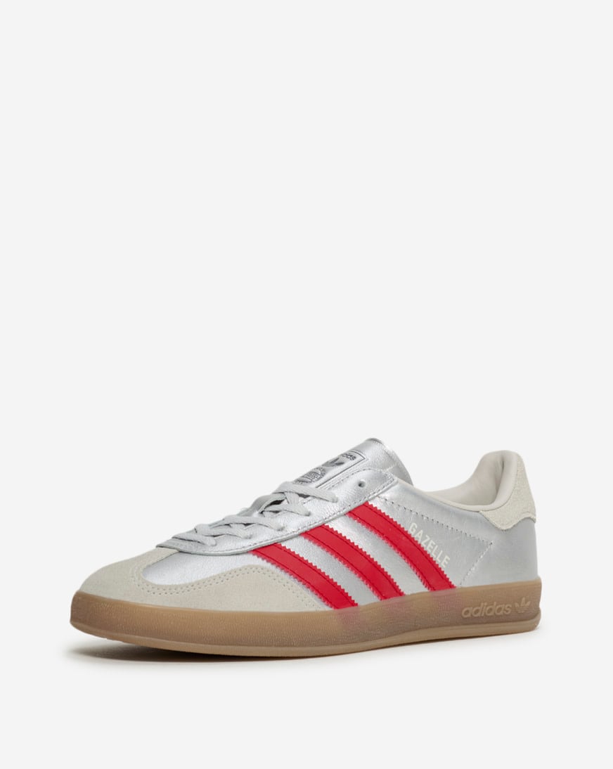 Shop adidas Gazelle Indoor Shoes JR2403 silver | SNIPES USA