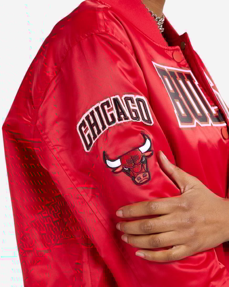 CHICAGO BULLS フード付きスタジャン Shop PRO STANDARD Chicago Bulls Retro Classic Rib Satin