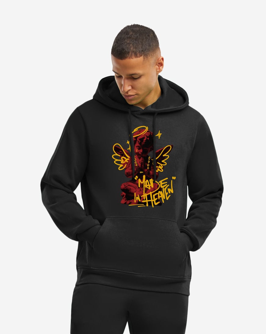 Shop Mister Tee Made In Heaven Hoodie MTUS471-00007 black | SNIPES USA