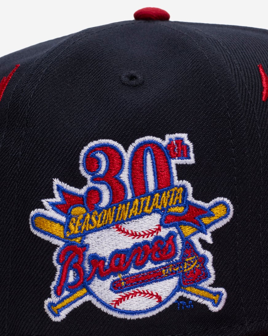 Shop New Era 59Fifty Atlanta Braves DSM Lightning Fitted Hat