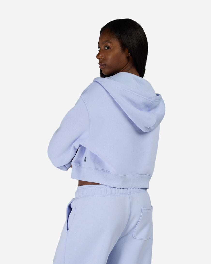 Shop New Balance Trackside Fleece Full Zip Hoodie WJ61W2EE-DYK