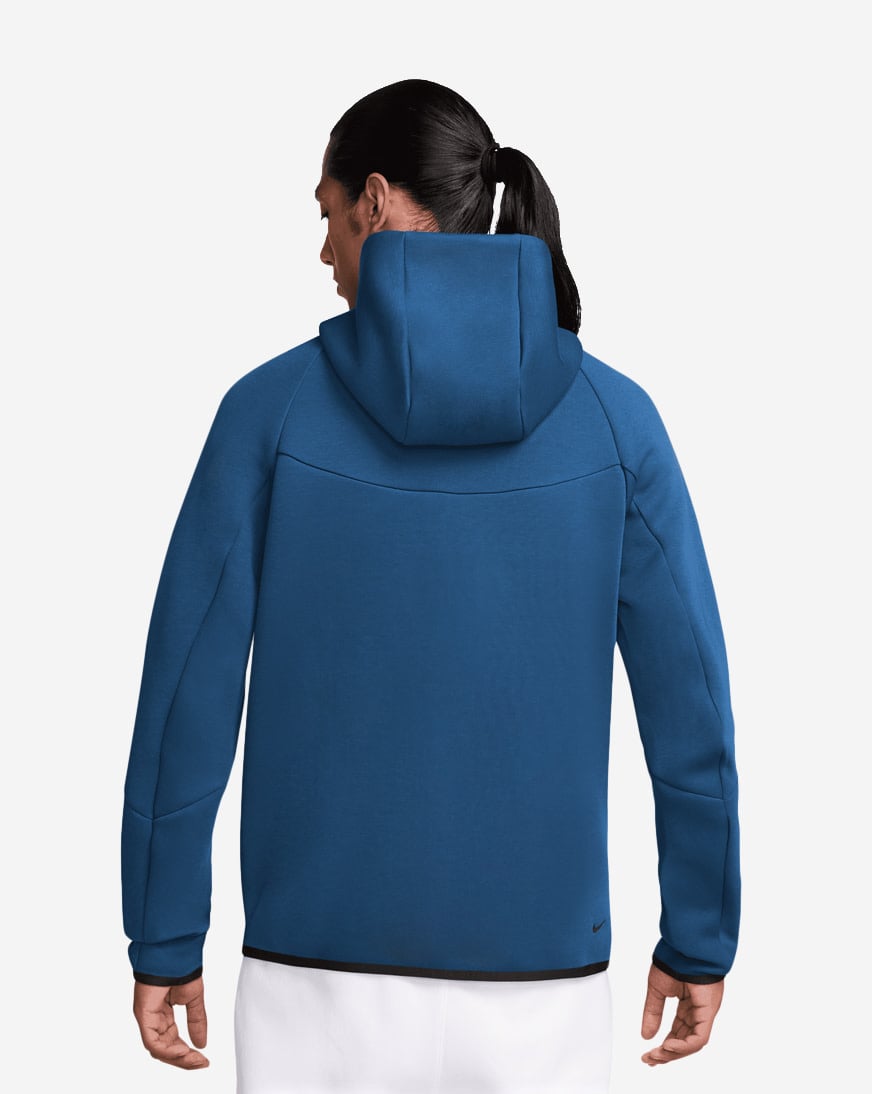 Shop Nike Tech Fleece Full-Zip Windrunner Jacket HV0949-476 blue