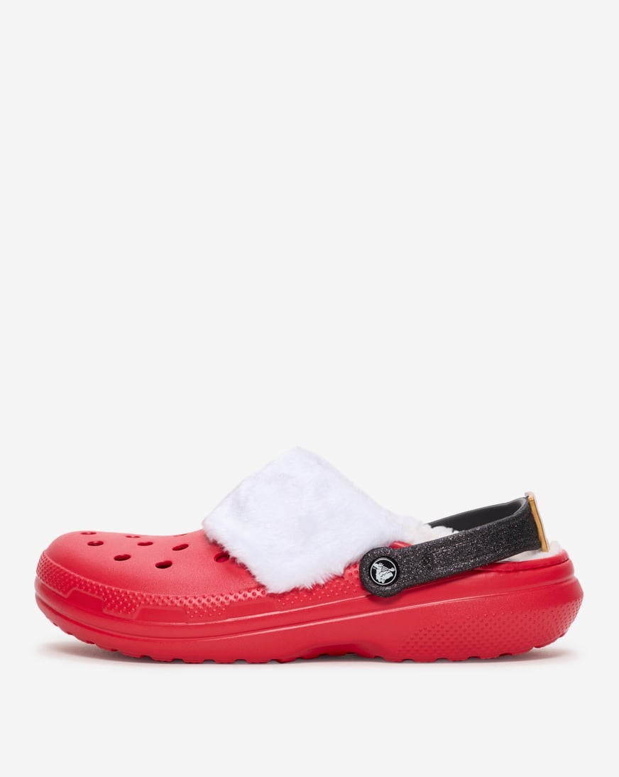 ◆CROCS◆ Classic Lined Santa Clog Varsity Red Multi 2109336 crocs_210933-6we_01.jpg