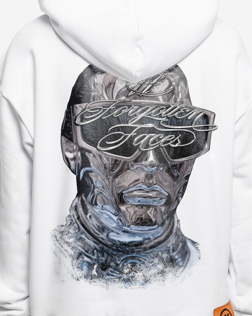 Shop Forgotten Faces Forgotten Tour Hoodie FOFUS157-00220 white