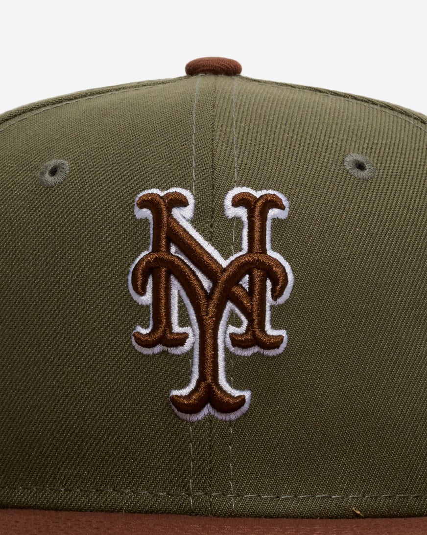 Shop New Era 59Fifty New York Mets Fitted Hat 60904245 green