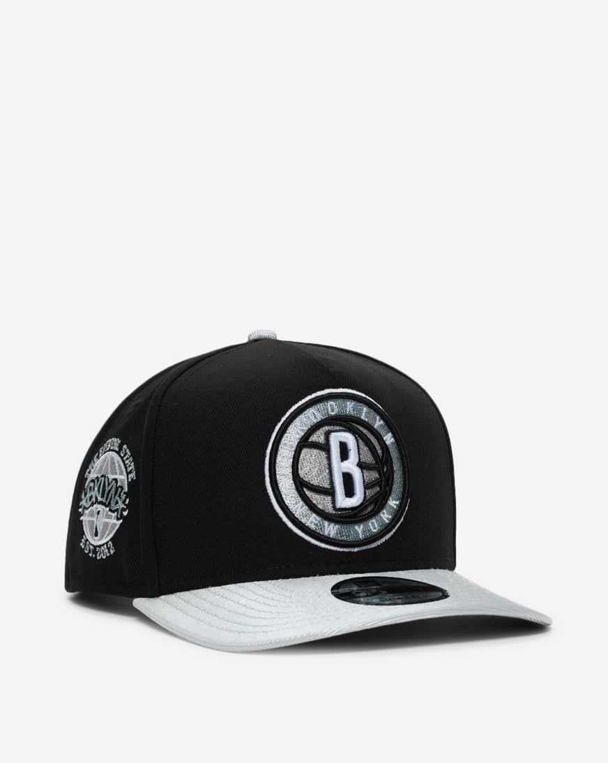 Shop New Era 9Fifty Brooklyn Nets A-Frame Snapback Hat 70919544