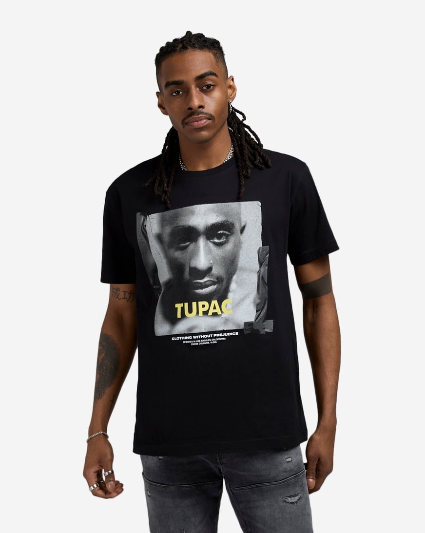 Shop Authentic Retro Tupac Tape Tee C10017TPE-BLK black | SNIPES USA