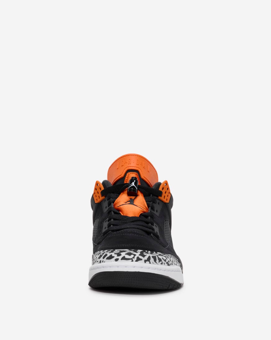 国内配送 NIKE JORDAN SPIZIKE LOW BLACK/STARFISH-WHITE Sneaker Politics