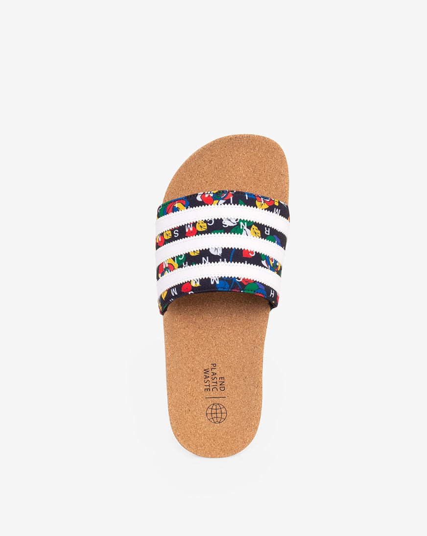 サンダル・ミュール adidas AlphaResponse 10 Slide Black White Adidas AlphaResponse Slide 2.0 Unisex Slippers Sports Casual