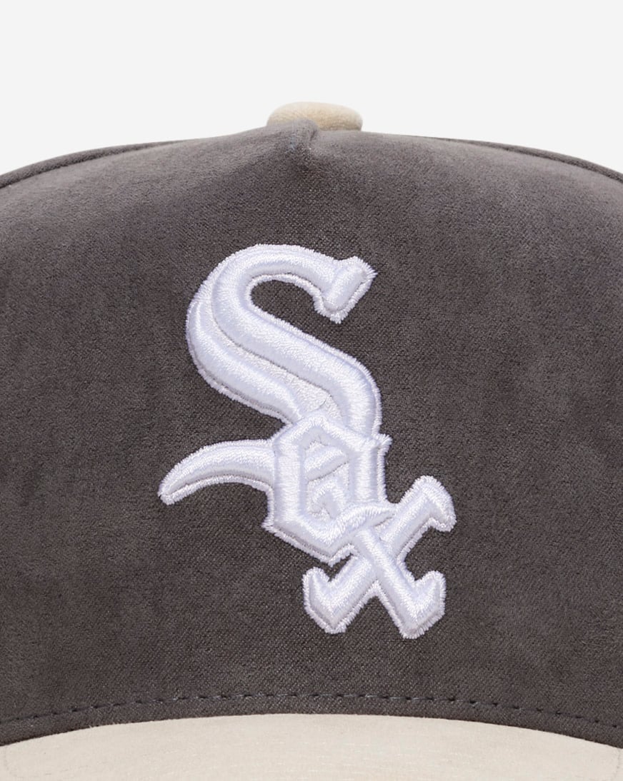 Shop Mitchell Ness Chicago White Sox Pro Pinch Suede Two Tone