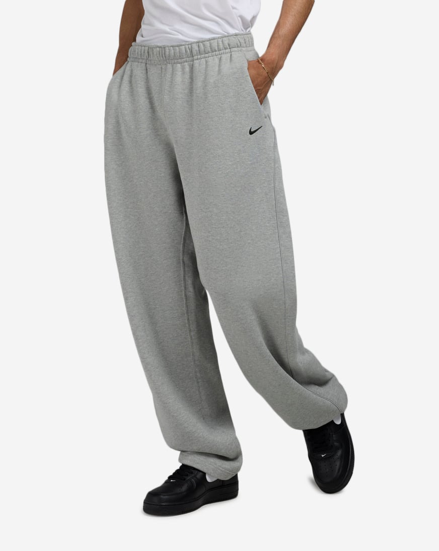 Shop Nike NOCTA Fleece CS Open-Hem Sweatpants FZ4675-063 grey