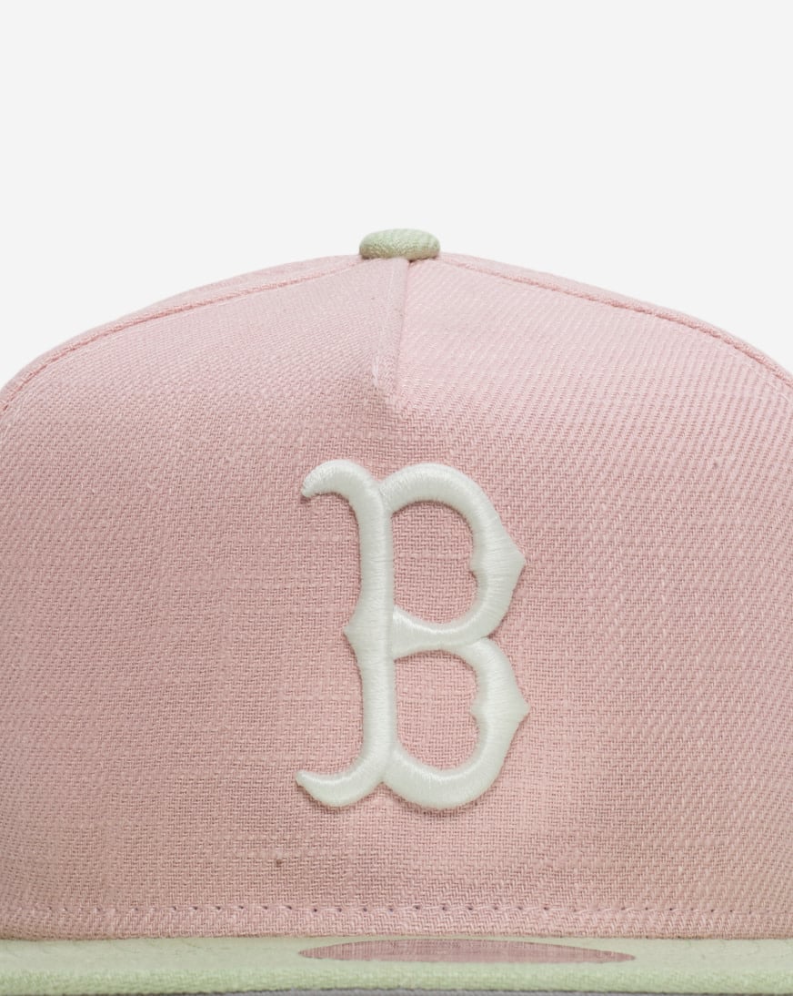 Shop New Era 9Fifty Boston Red Sox A-Frame Snapback Hat 60945074