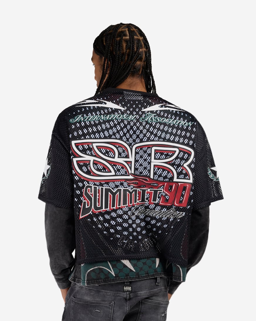 Shop Smoke Rise Republic Mesh 2-FER Long Sleeve Tee KT26S451SN-JUN
