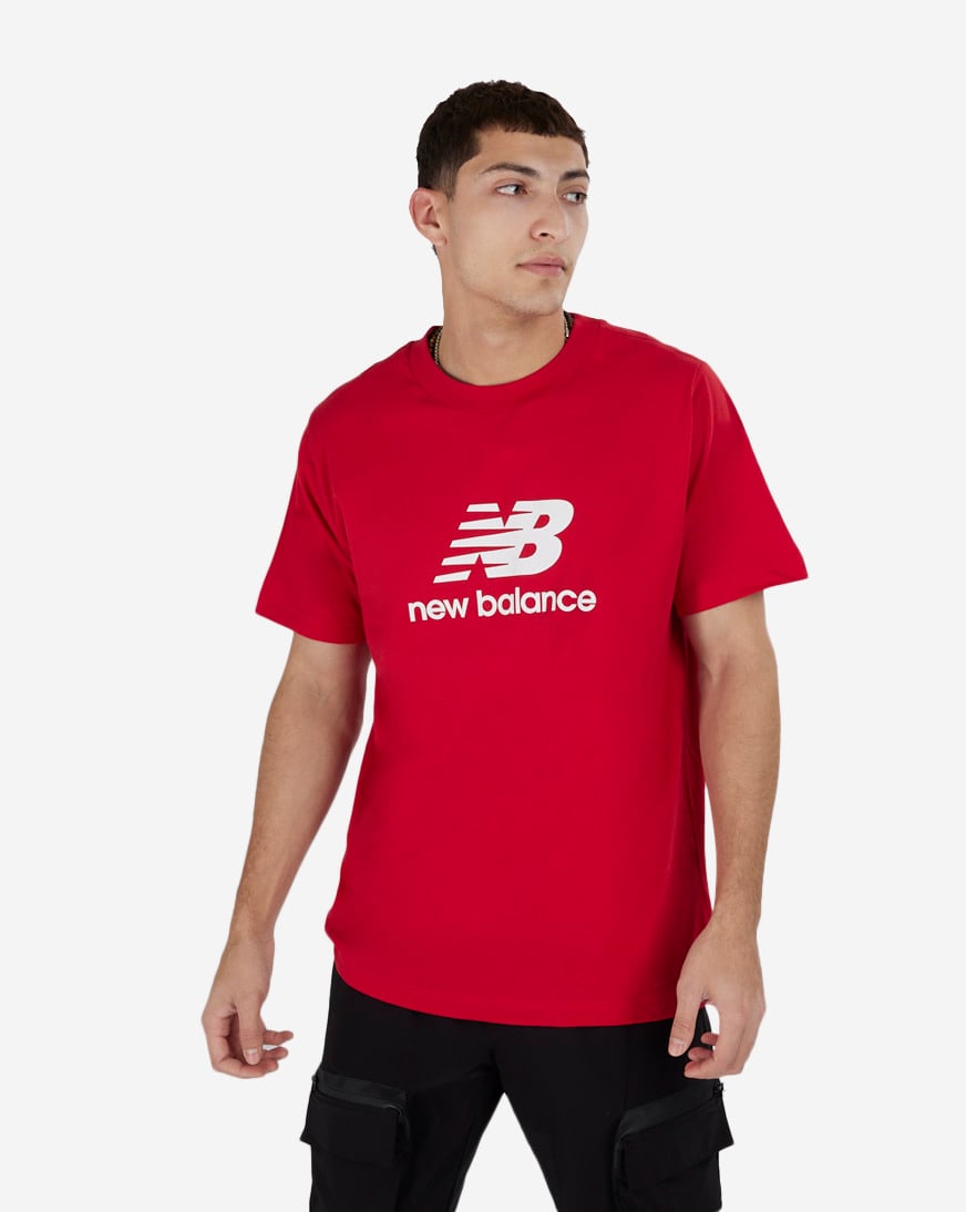Shop New Balance Sports Essentials Logo T-Shirt MT41502-TRE