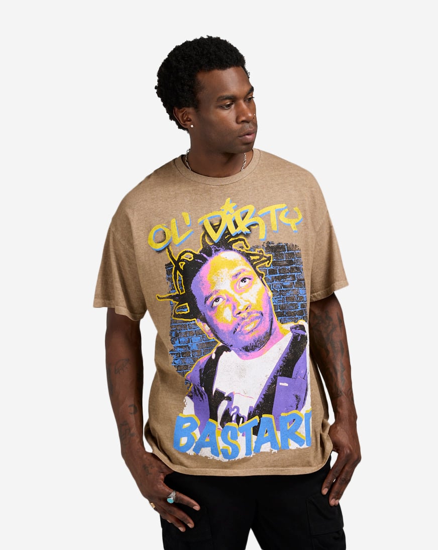 Shop Graphic Tees ODB Headshot Tee ODB1900XX beige | SNIPES USA