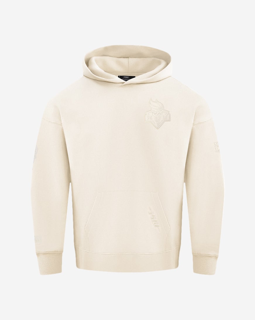 Shop PRO STANDARD New York Liberty Neutral Drop Shoulder Fleece