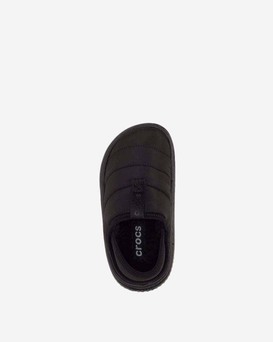 Shop Crocs Pre-School Classic Puff Moc 210589-060K black | SNIPES USA