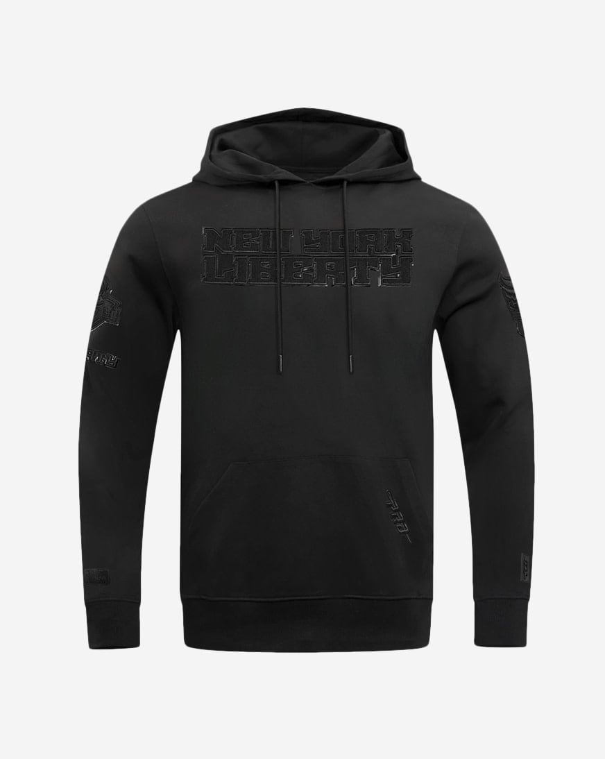 Shop PRO STANDARD New York Liberty Triple Black Double Knit