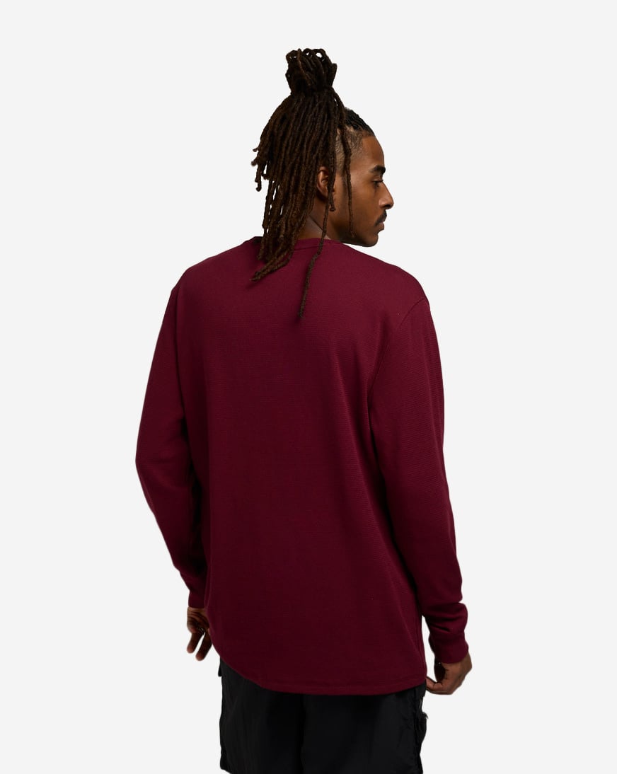 Shop Polo Ralph Lauren Logo Waffle-Knit Sleep Shirt PWLE2F-ABBV