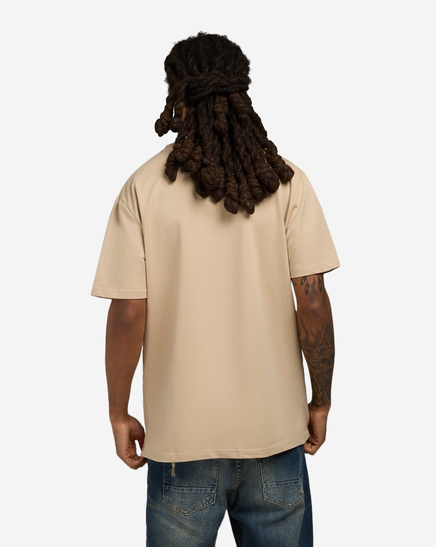 Shop STREETZ IS WATCHIN Snake In The Grass Tee SIW516104-TAU beige