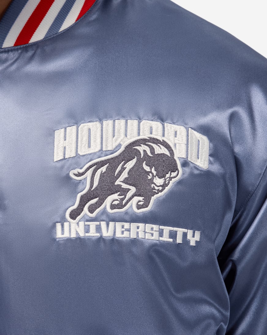 Shop Jordan Jordan MVP x Howard University Varsity Jacket IH0568