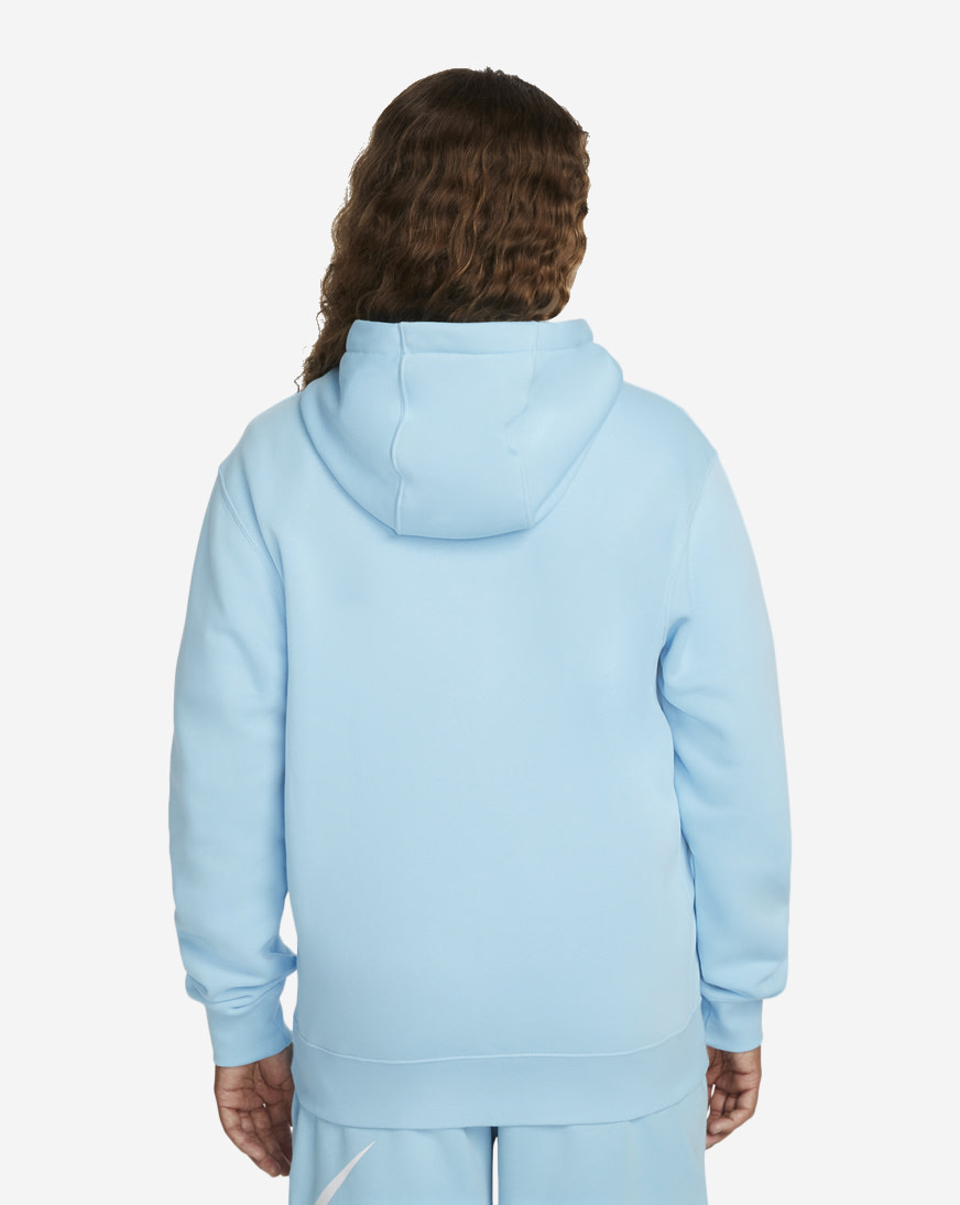 【爆売りセール開催中！】 Fleece Club NSW Nike Shop Full-Zip blue BV2645-499 Hoodie 洋書