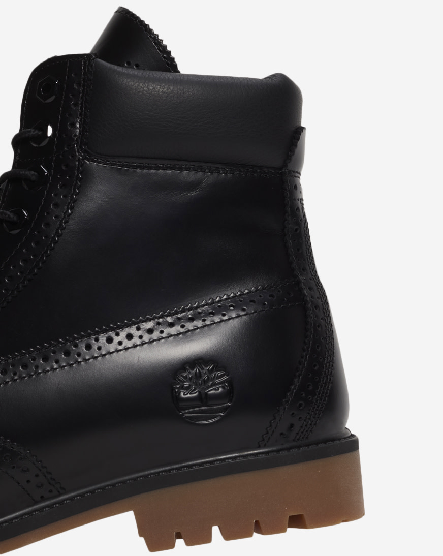 Shop Timberland Heritage 6-Inch Waterproof Boot TB0A2A8VW02 black