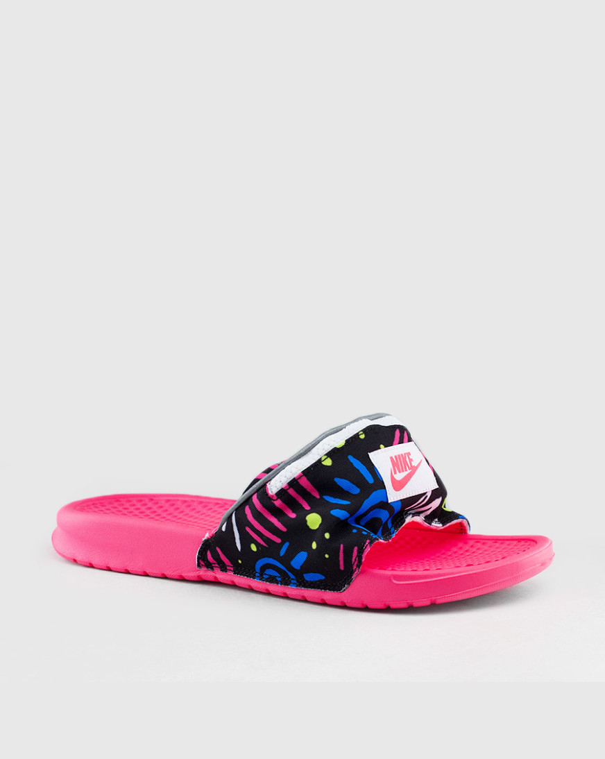 nike benassi jdi fanny pack slides