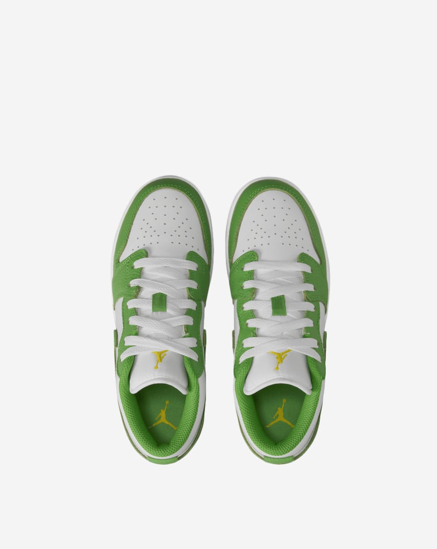 Shop Jordan Big Kids' Air Jordan 1 Low SE HF4779-100 white