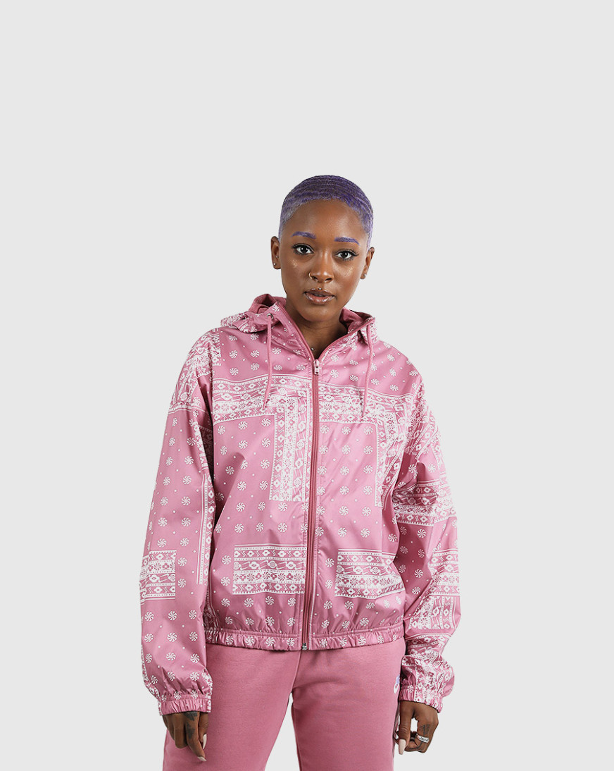 Shop Nike NSW Heritage Print Jacket CU5892-614 red | SNIPES USA