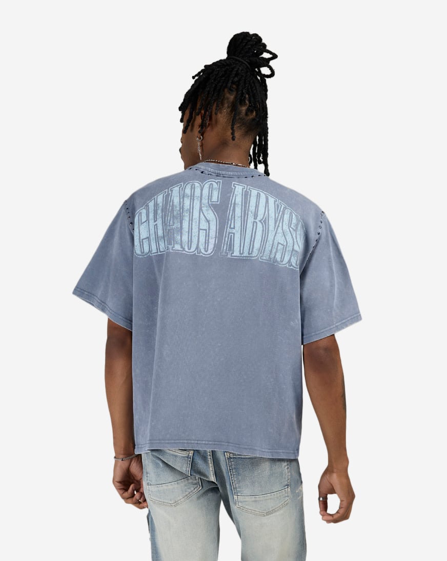 Shop Smoke Rise Chaos Abyss Tee KT26S446SN-STN blue | SNIPES USA