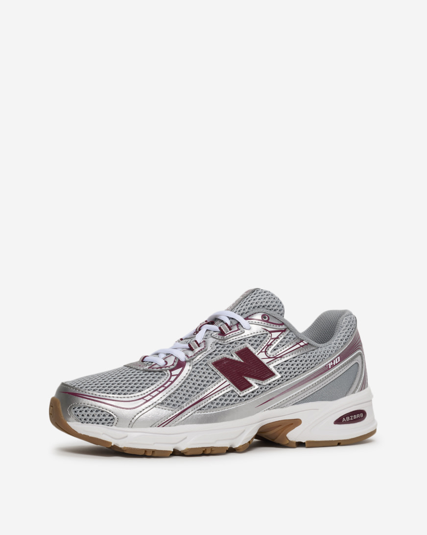 New Balance Lifestyle 740 Unisex Red Grey (Women 13.5, Men 12) Medium Brand New New Balance 740 Mens Running Shoes White Red U740RD2 – Shoe  main image 4