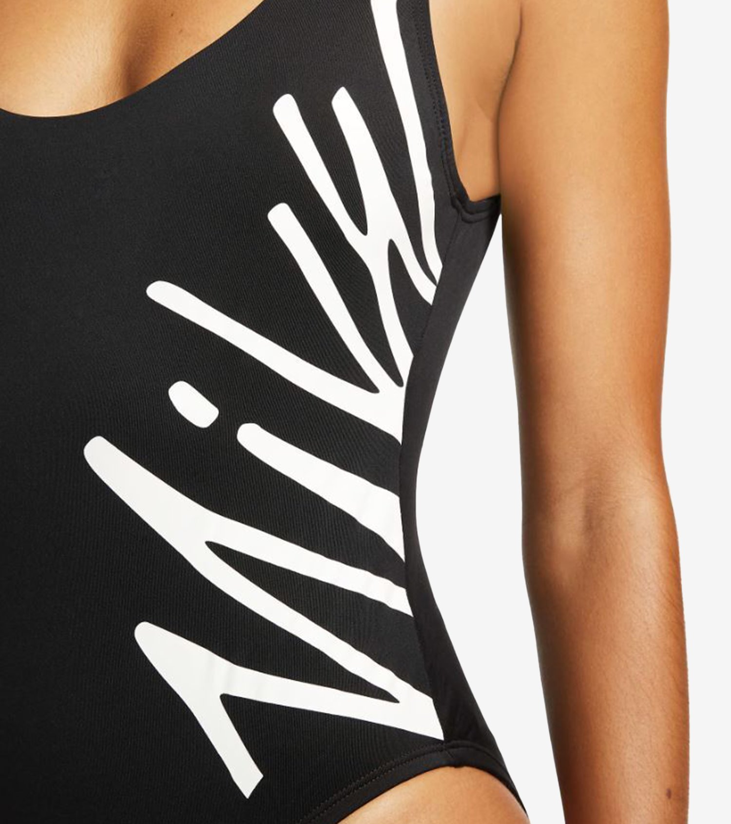 【NIKE SWIM】 Swimwear Icon Multi-Logo NESSC250 / 追跡付 Shop Nike Multi-Logo U-Back Swimsuit NESSC250-001 black