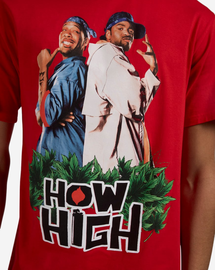 Shop Graphic Tees How Hi Busy Tee HHF25TM315JK-600 red | SNIPES USA
