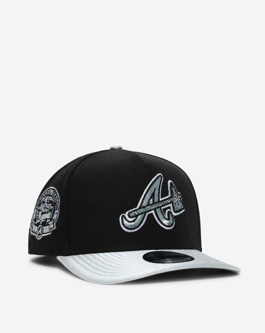 Shop New Era 9Fifty Atlanta Braves A-Frame Snapback Hat 70919554