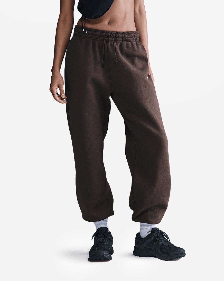 Shop Nike NSW Phoenix Fleece High-Rise Oversized Sweatpants