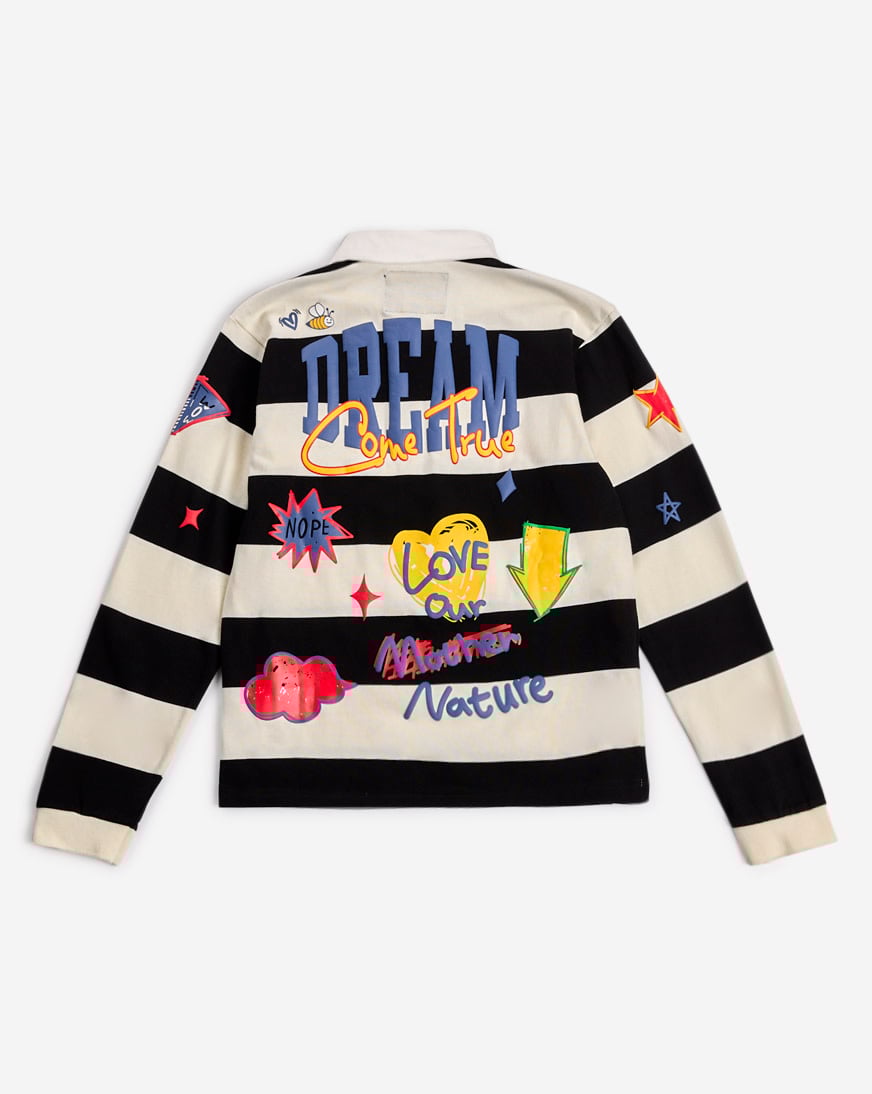 Shop Kleep Kids' Dream Rugby Shirt KG3300K-CRO multi