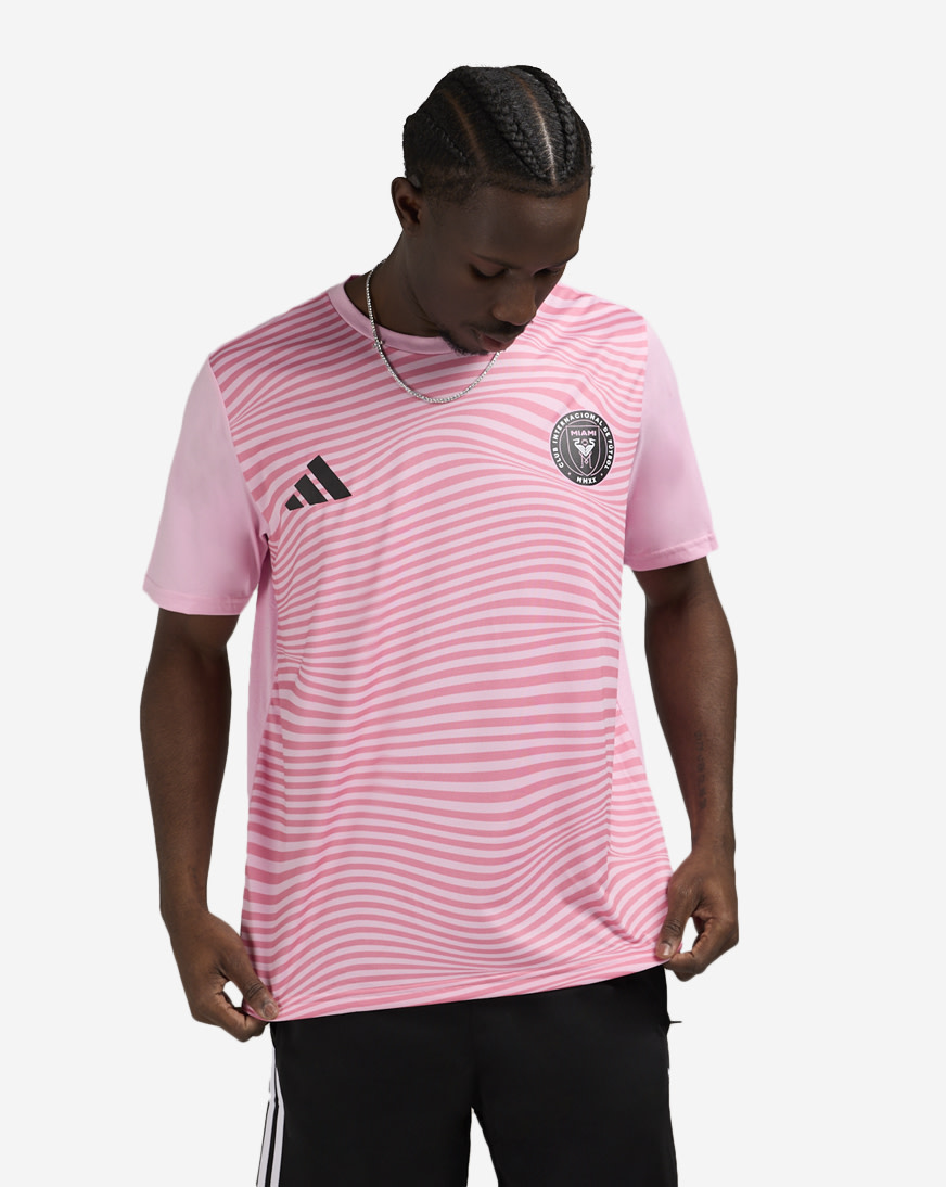 Shop adidas Lionel Messi Inter Miami Replica Jersey JJ2590 pink