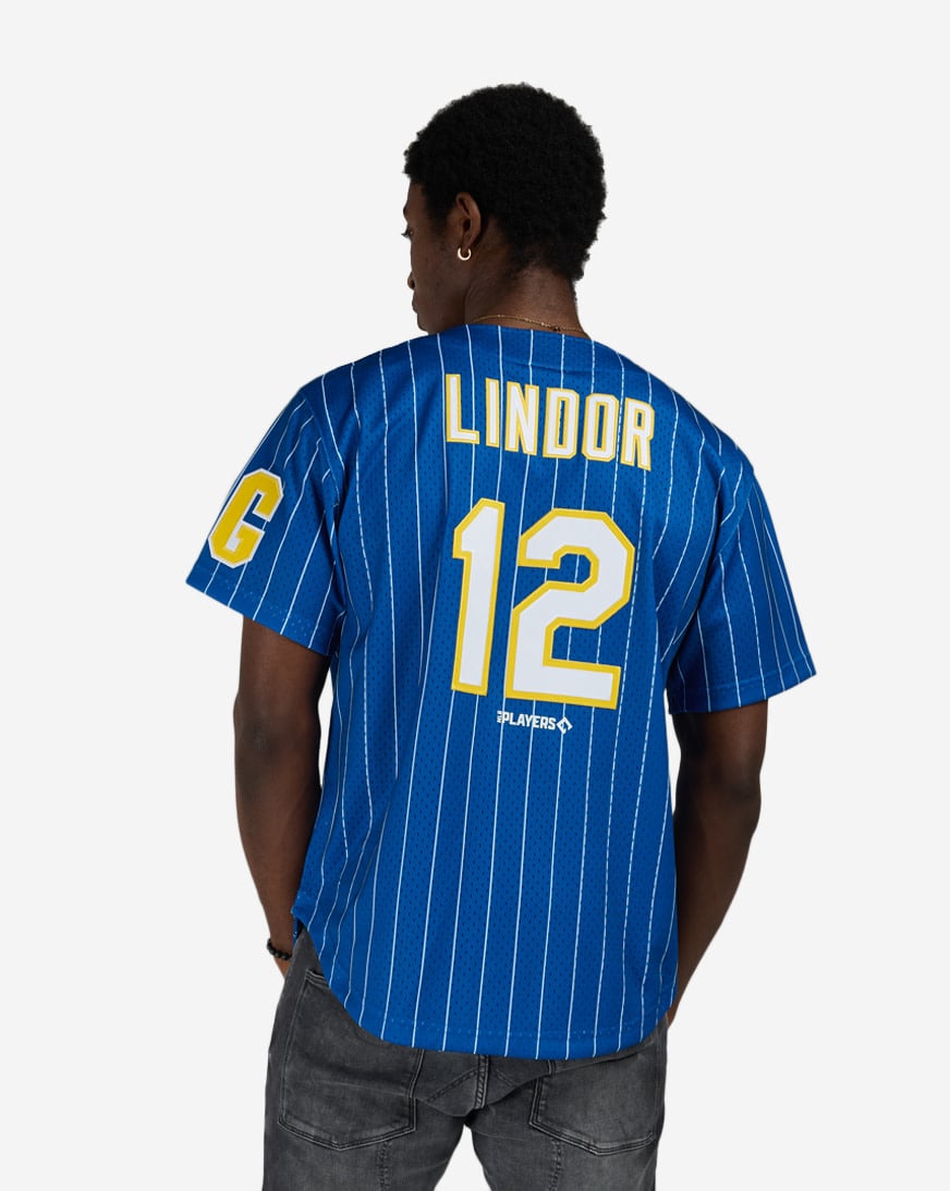 Shop Mitchell Ness Brooklyn Royal Giants Francisco Lindor