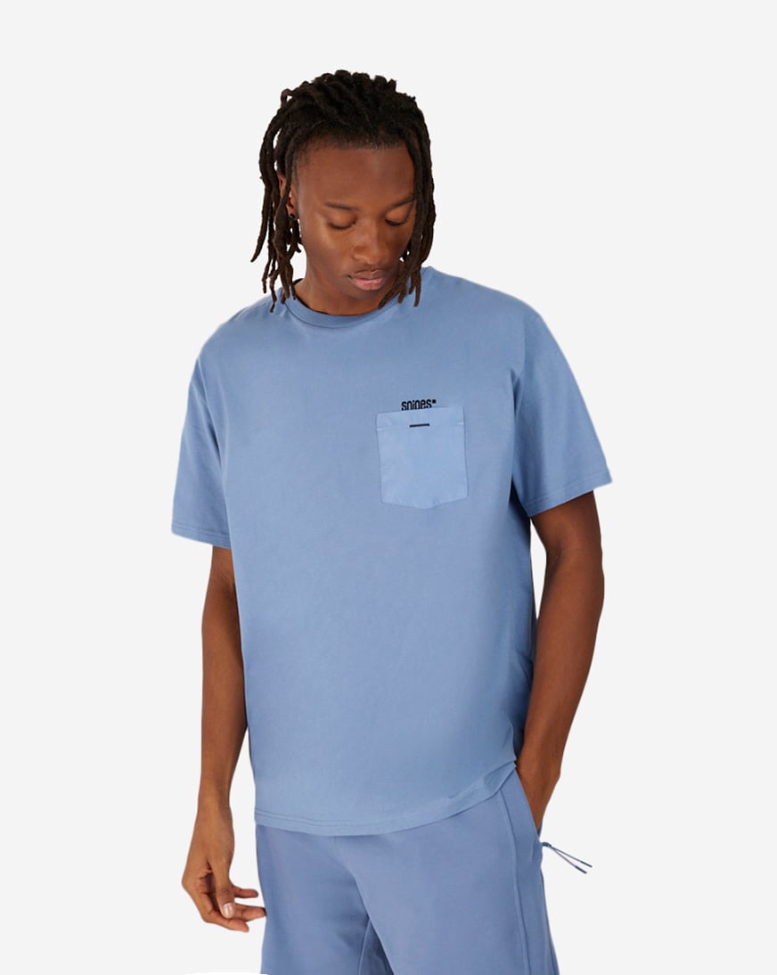 Shop SNIPES Chest Pocket Tee SNQ124003M-EBLU blue | SNIPES USA