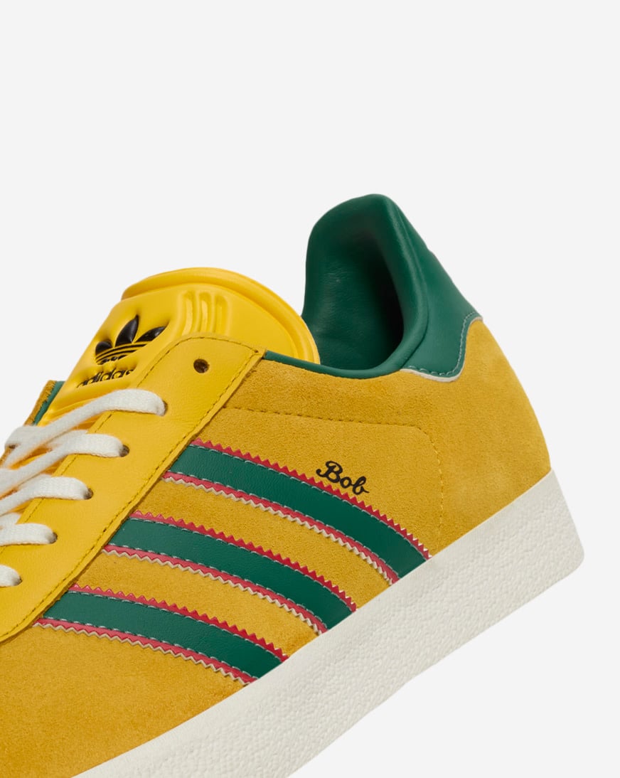 adidas gazelle silver green womens Adidas Gazelle Jamaica x Bob Marley Yellow